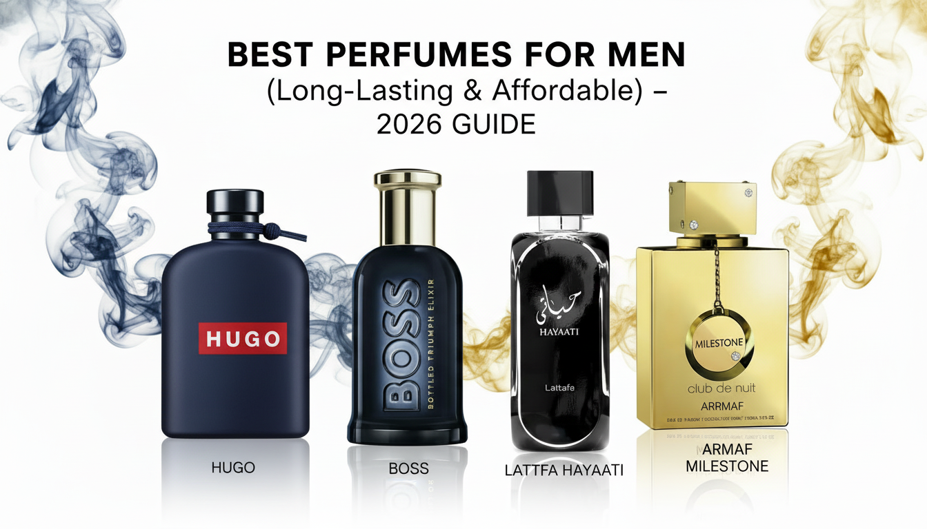 Best Perfumes for Men (Long-Lasting & Affordable) – 2026 Guide