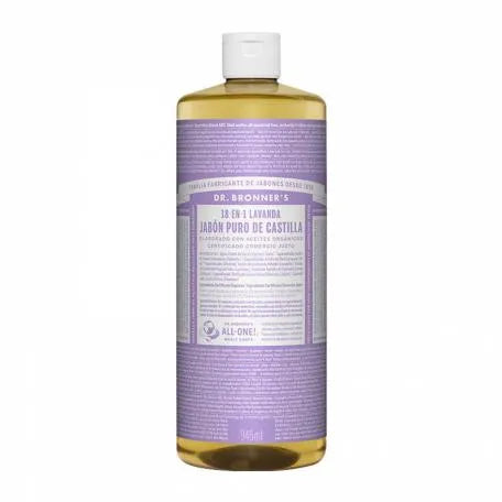 Dr. Bronner's 18-In-1 Lavender Pure-Castile Liquid Soap 475ml for Unisex
