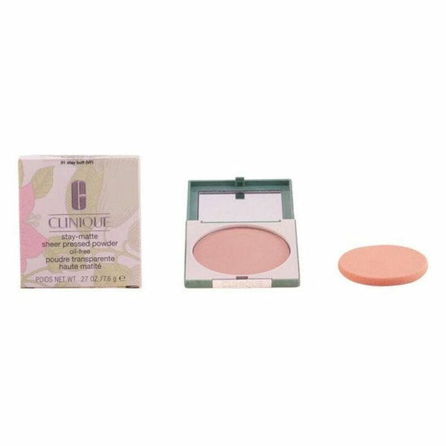 Clinique Stay-Matte Sheer Pressed Powder 7.6g - Stay Beige, 8 g for Women
