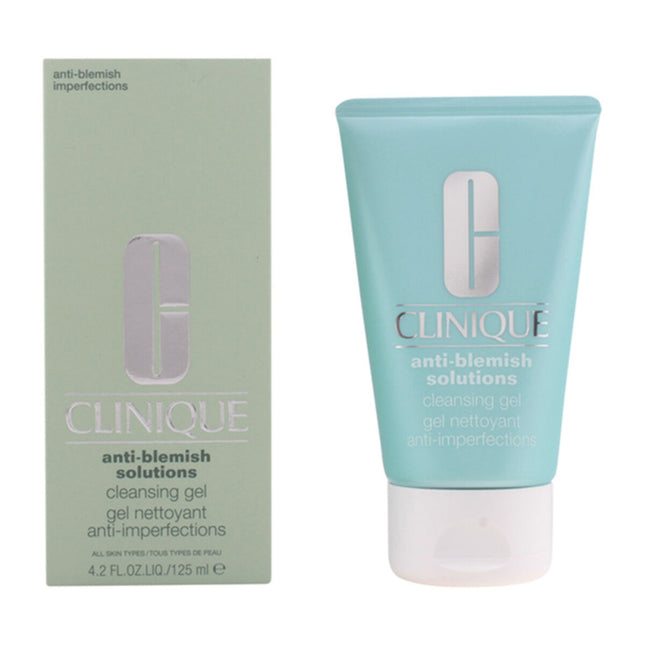 Clinique Acne & Anti Blemish Solutions Cleansing Gel 125ml, 125 ml for Unisex