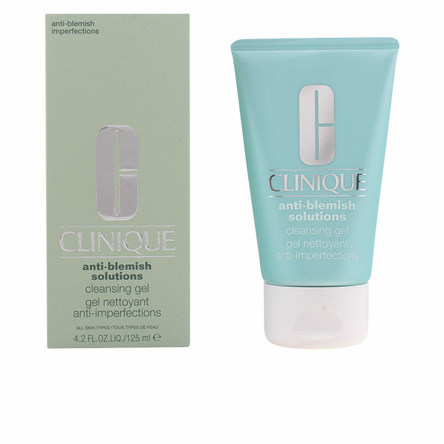 Clinique Acne & Anti Blemish Solutions Cleansing Gel 125ml, 125 ml for Unisex