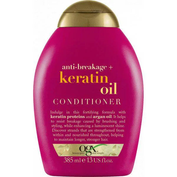 Ogx Anti-Breakage Keratin Oil Conditioner 385ml, 385 ml for Unisex