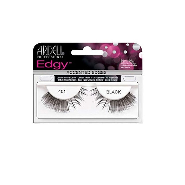 Ardell Edgy Eyelashes - 401 Black for Unisex