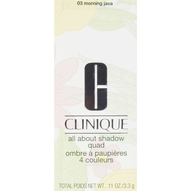 Clinique All About Shadow Quads 3.3g - Morning Java, 3 g for Women