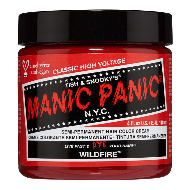 Manic Panic High Voltage Classic Semi-Permanent Hair Colour 118ml - Wildfire, 118 ml for Unisex