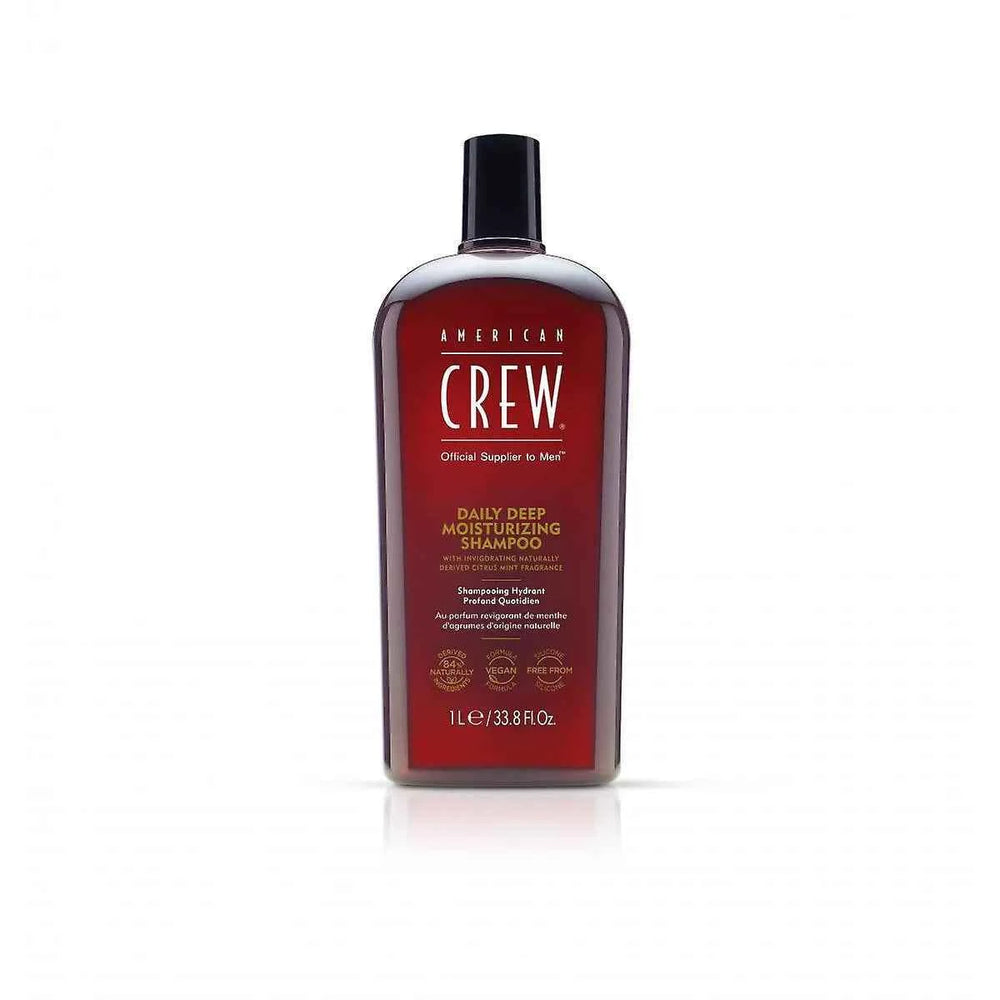 American Crew Classic Daily Deep Moisturising Shampoo 1000ml, 1000 ml for Men