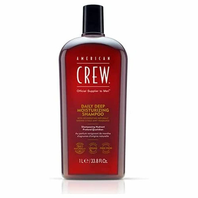 American Crew Classic Daily Deep Moisturising Shampoo 1000ml, 1000 ml for Men