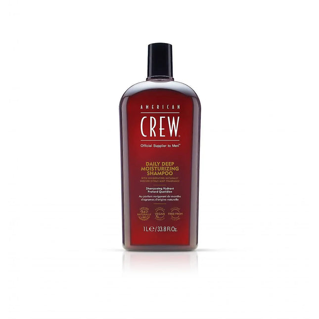 American Crew Classic Daily Deep Moisturising Shampoo 1000ml, 1000 ml for Men