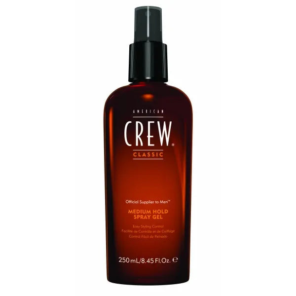American Crew Classic Medium Hold Spray Gel 250ml for Men