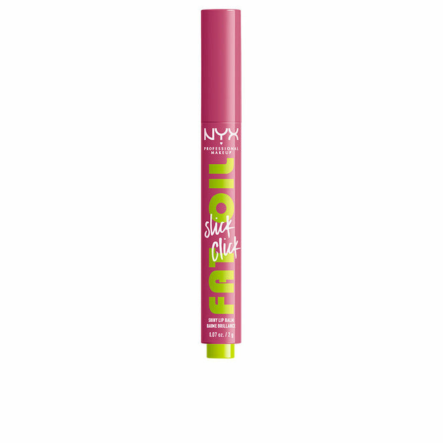 NYX Fat Oil Slick Click Shiny Lip Balm 2g - DM Me, 2 g for Unisex
