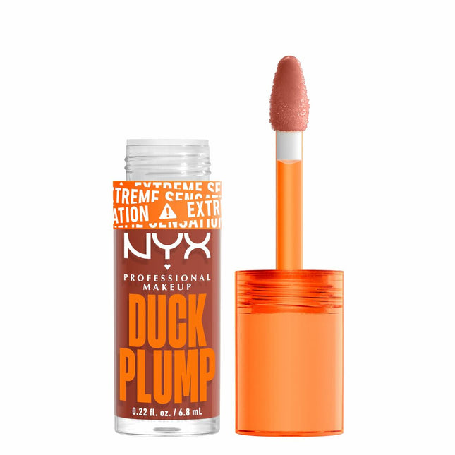 Nyx Professional Makeup Duck Plump Lip Gloss 6.8ml - Brown of Appluasee, 7 ml for Unisex