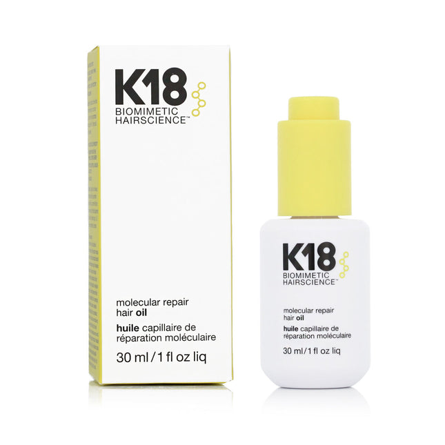K18 Molecular Repair Hair Oil 30ml, 30 ml for Unisex