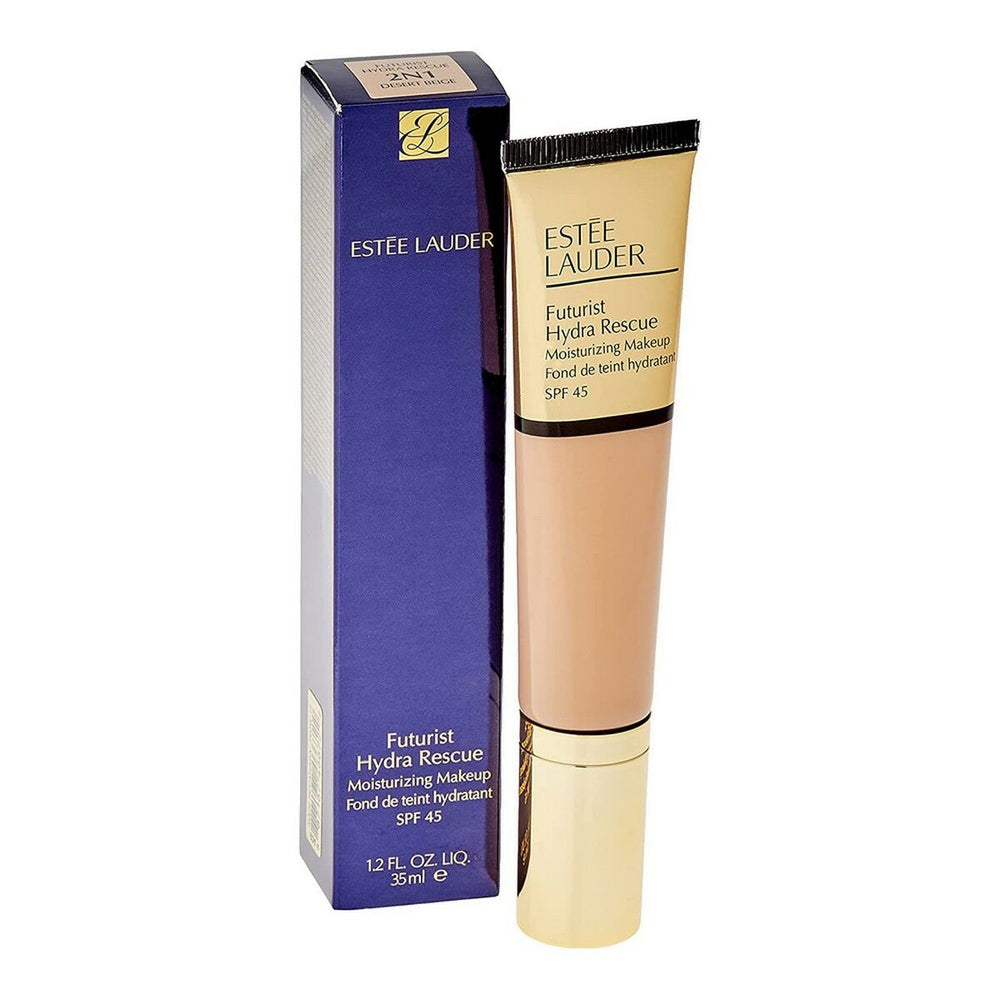 Estée Lauder Futurist Hydra Rescue SPF45 Moisturizing Foundation 35ml - 2N1DESERT BEIGE, 35 ml for Unisex