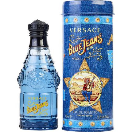 Blue Jeans By Gianni Versace Edt Spray 2.5 Oz