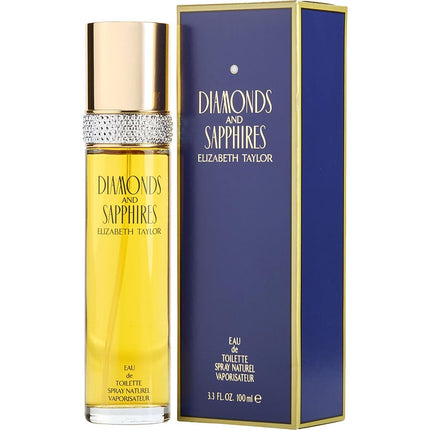 Diamonds & Sapphires By Elizabeth Taylor Edt Spray 3.3 Oz