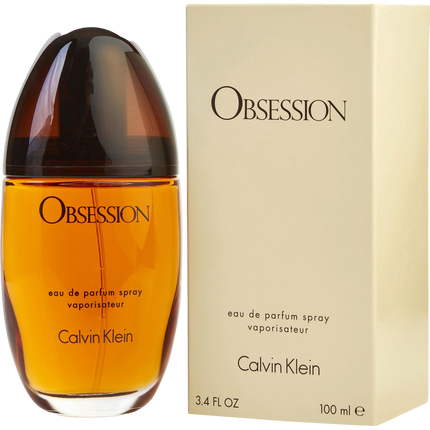 Calvin Klein Obsession Perfume Eau De Parfum Spray 3.4 oz Calvin Klein