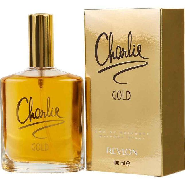 Charlie Gold By Revlon Edt Spray 3.4 Oz