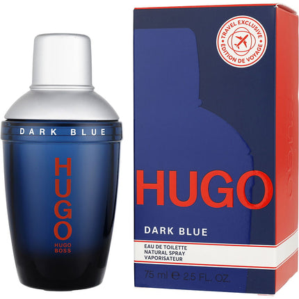 Hugo Dark Blue By Hugo Boss Edt Spray 2.5 Oz