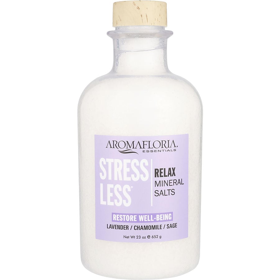 Stress Less Ocean Mineral Bath Salts Blend Of Lavender, Chamomile, And Sage