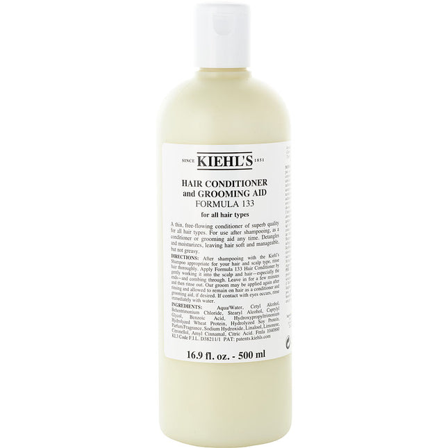 Kiehl's Hair Conditioner And Grooming Aid Formular 133 ( All Types ) 500ml/16.9oz