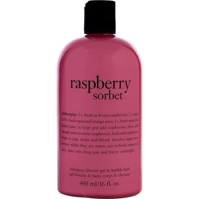 Philosophy Raspberry Sorbet Shampoo, Bath & Shower Gel 473.1ml/16oz