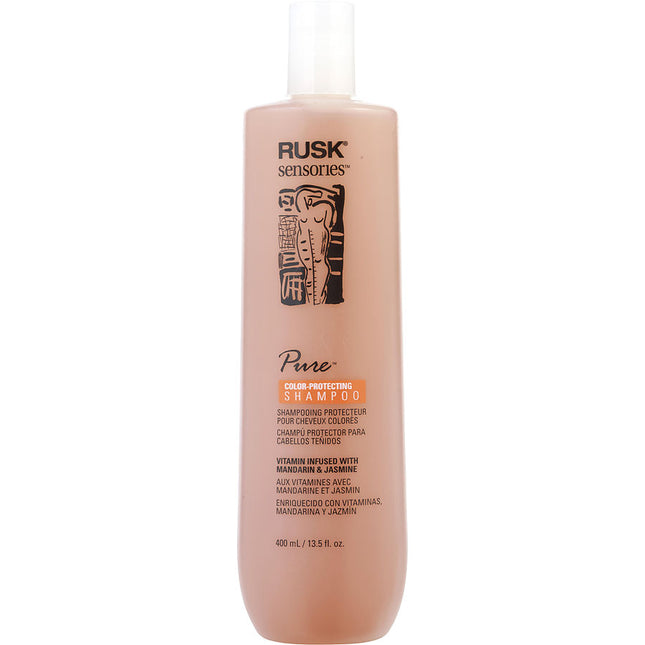 Rusk Sensories Pure Mandarin & Jasmine Vibrant Color Shampoo 13.5 oz