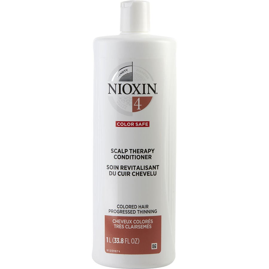 System 4 Scalp Therapy Conditioner For Fine Chemically Enhanced Noticeably Thinning Hair 33.8 Oz (packaging May Vary) Nioxin