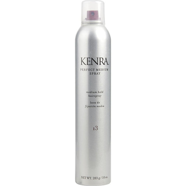 Perfect Medium Spray 13 Medium Hold For Moveable Touchable Styling 10 Oz Kenra