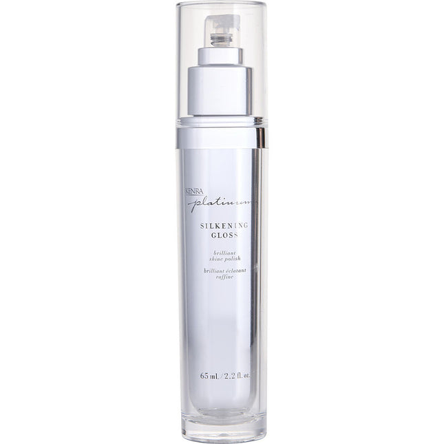 Kenra Platinum Silkening Gloss For Polish And Shine 2 oz