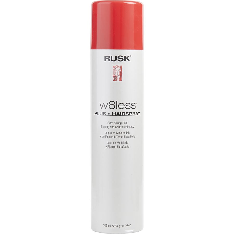 W8less Plus Extra Strong Hold Shaping & Control Hair Spray 55% Voc 10 Oz Rusk