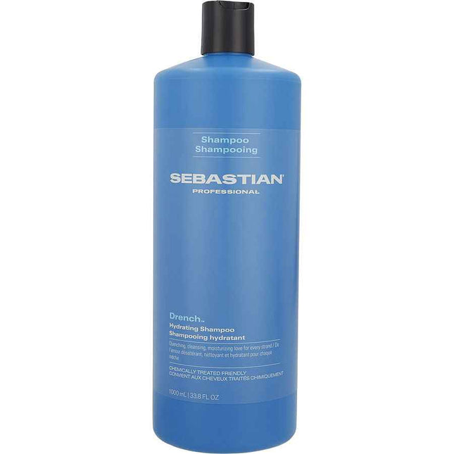 Sebastian Drench Moisturizing Shampoo For Dry And Frizzy Hair 33.8 oz