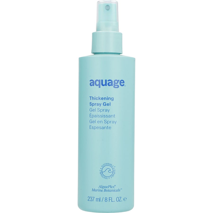 Thickening Spray Gel Firm Hold 8 Oz Aquage