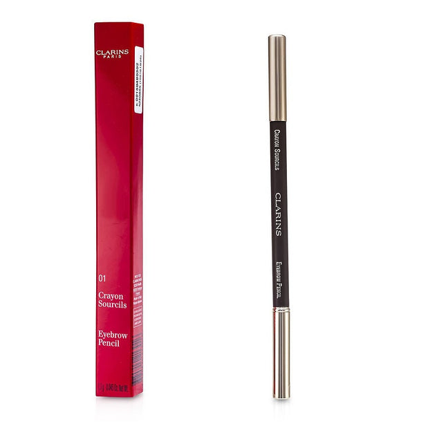 Clarins Eyebrow Pencil - #01 Dark Brown  --1.3g/0.045oz By Clarins Clarins
