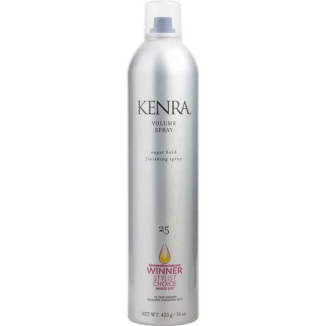 Volume Spray Number 25 Aerosol Super Hold Finishing Spray 16 Oz(packaging May Vary) Kenra