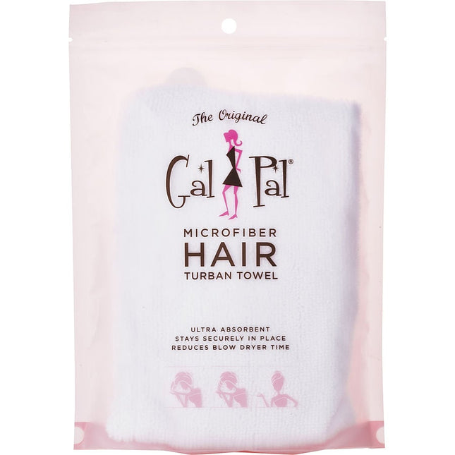 Spa Accessories Spa Sister Microfiber Hair Turban - White
