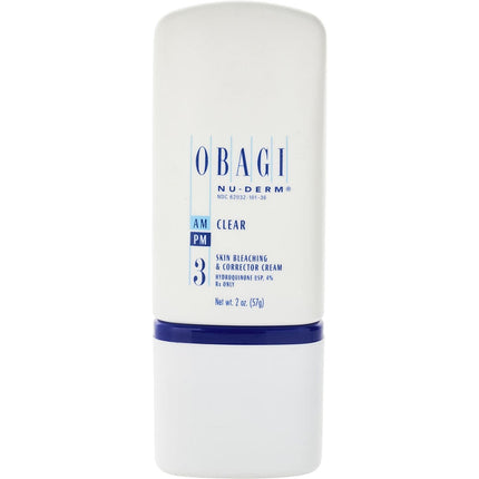 Nu Derm Clear Skin Bleaching & Corrector Cream --57g/2oz
