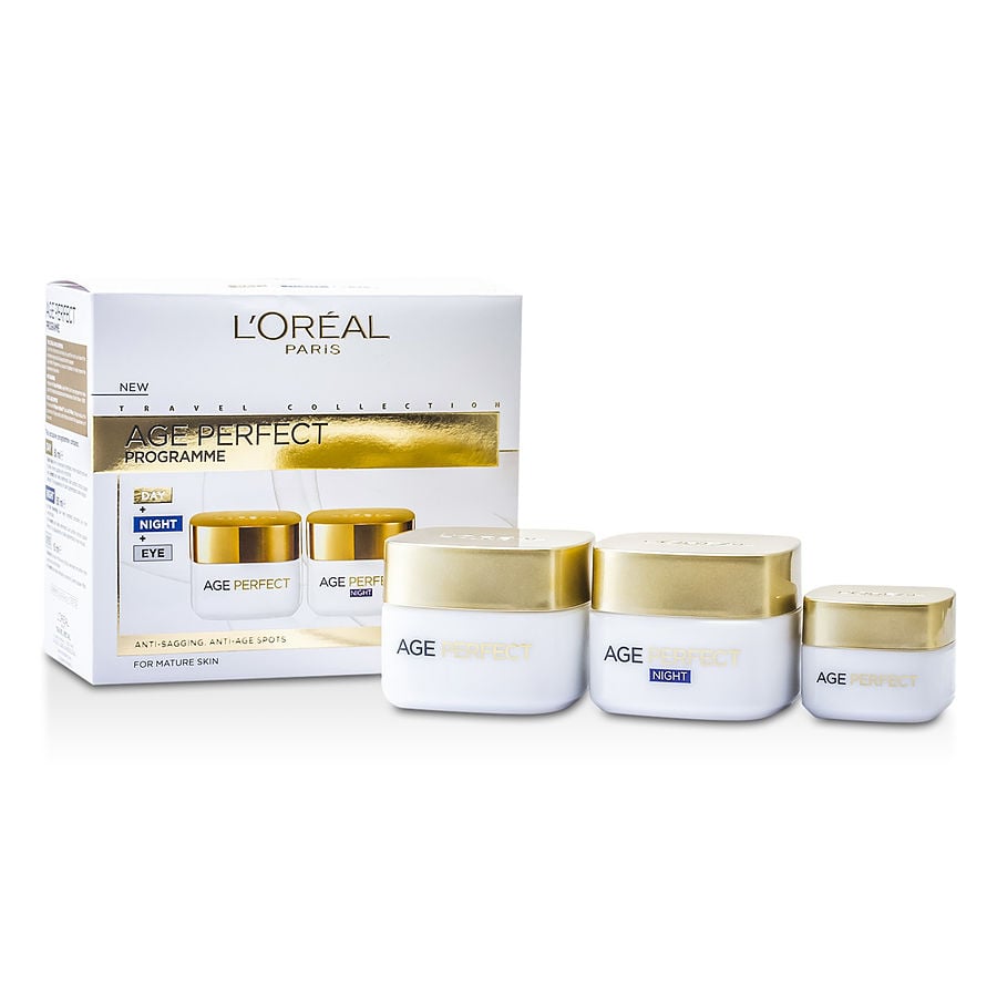 L'Oreal Age Perfect Programme: Day Cream + Eye Night 3pcs