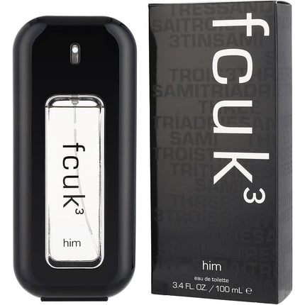 Fcuk 3 By French Connection Edt Spray 3.4 Oz