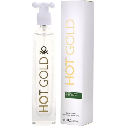 Hot Gold By Benetton Edt Spray 3.3 Oz