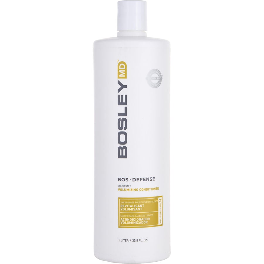 Bos Defense Volumizing Conditioner Color Treated Hair 33.8 Oz Bosley