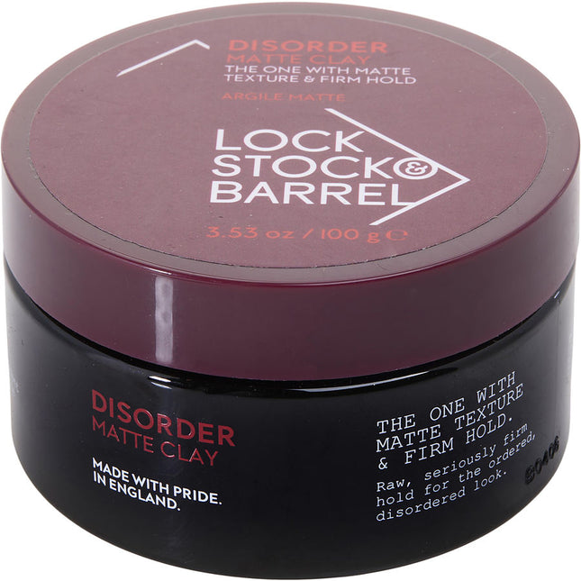 Lock Stock & Barrel Disorder Ultra Matte Clay 3.53 oz