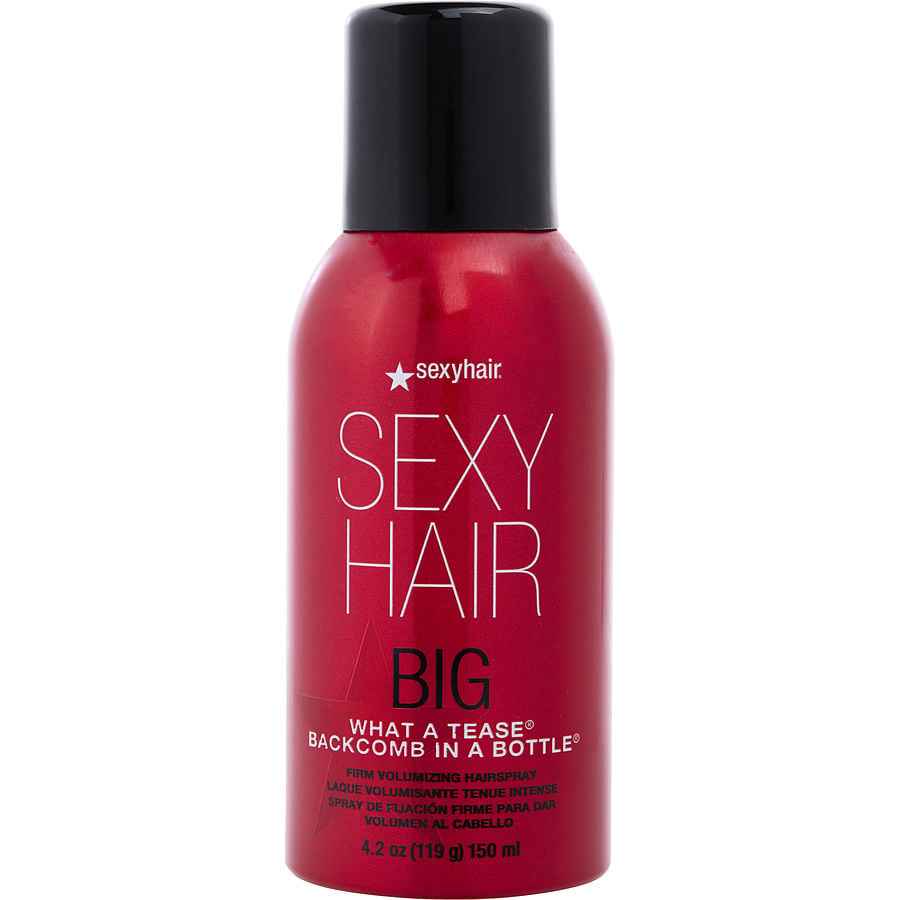 Sexy Hair Big What A Tease Backcomb In Bottle-Firm Volumizing Hairspray 4.2 oz