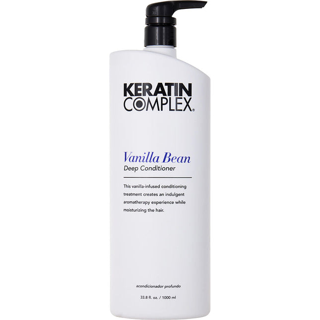 Vanilla Bean Deep Conditioner With Keratin 33.8 Oz (packaging May Vary) Keratin Complex