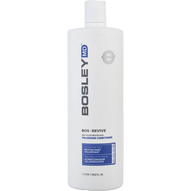 Bos Revive Volumizing Conditioner Visibly Thinning Non Color Treated Hair 33.8 Oz Bosley