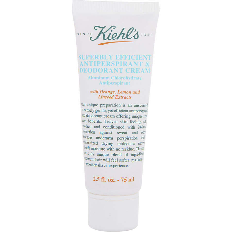 Kiehl's Superbly Efficient Anti-Perspirant & Deodorant Cream 75ml/2.5oz