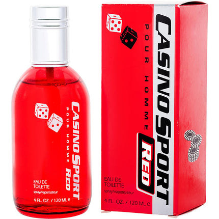 Casino Sport Red By Casino Parfums Edt Spray 4 Oz