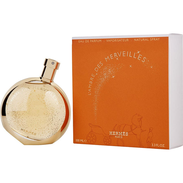 L'ambre Des Merveilles By Hermes Eau De Parfum Spray 3.3 Oz