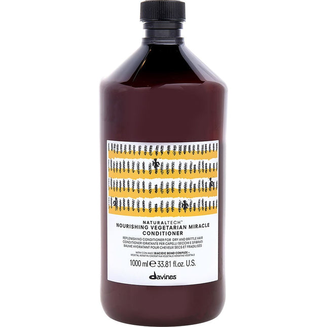 Natural Tech Nourishing Vegetarian Miracle Conditioner 33.8 Oz Davines
