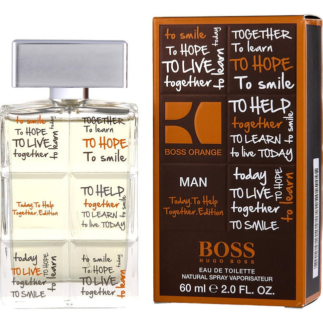 Boss Orange Man Charity By Hugo Boss Edt Spray 2 Oz