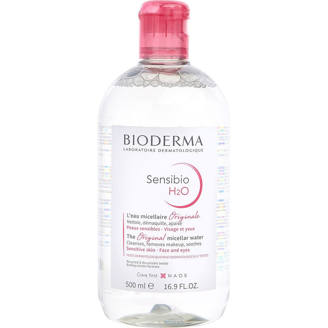 Sensibio H2o Micelle Solution (for Sensitive Skin) --500ml/16.7oz Bioderma